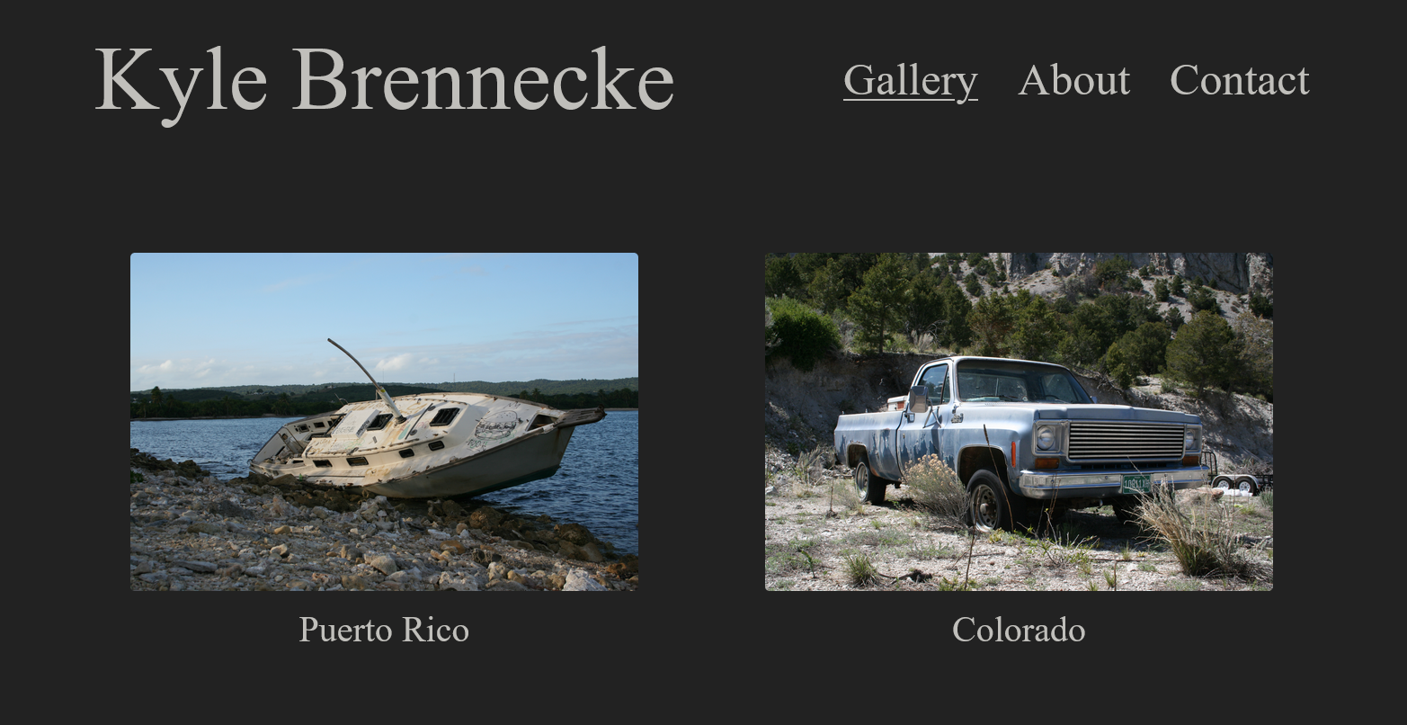 Photo Gallery project thumbnail